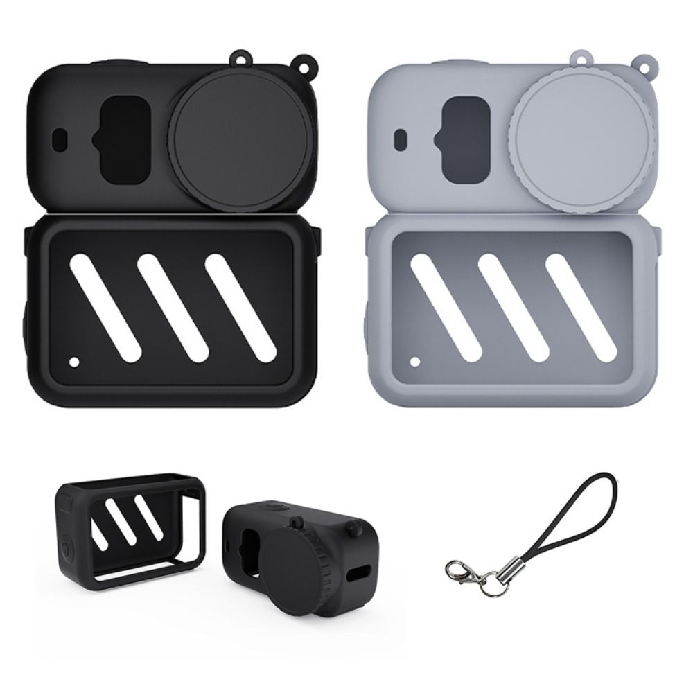 Drone Gimbal Case - 3 Stück/Set Silikon-Schutzhülle, vollständiger Schutz, Objektivdeckel,