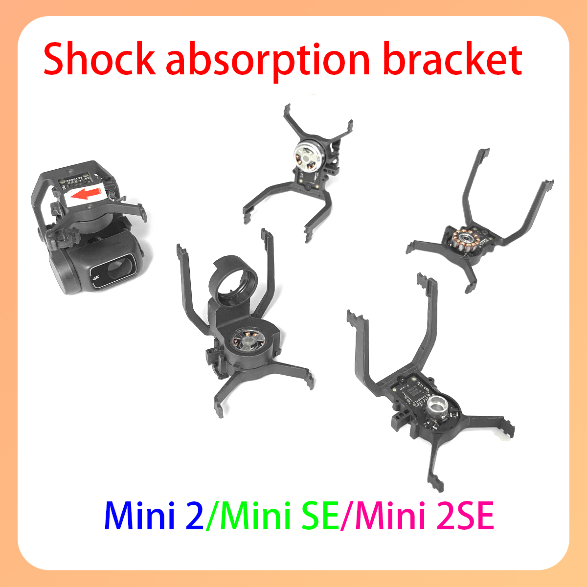 Drone Gimbal Mount - Original min2/4k/se/2se Gimbal Upper Ower Halterung