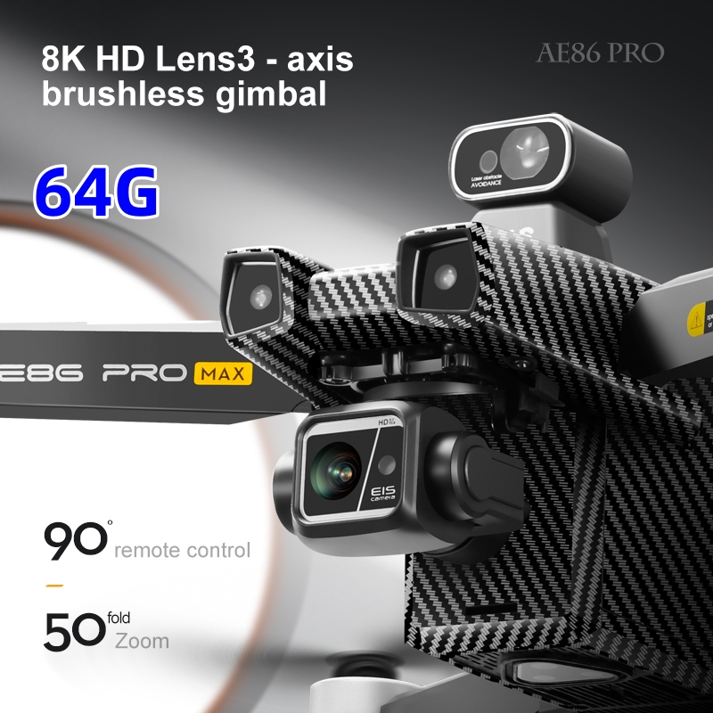 Drone Gimbal 3 Axis - AE86 PRO MAX GPS Drohne Professionelle