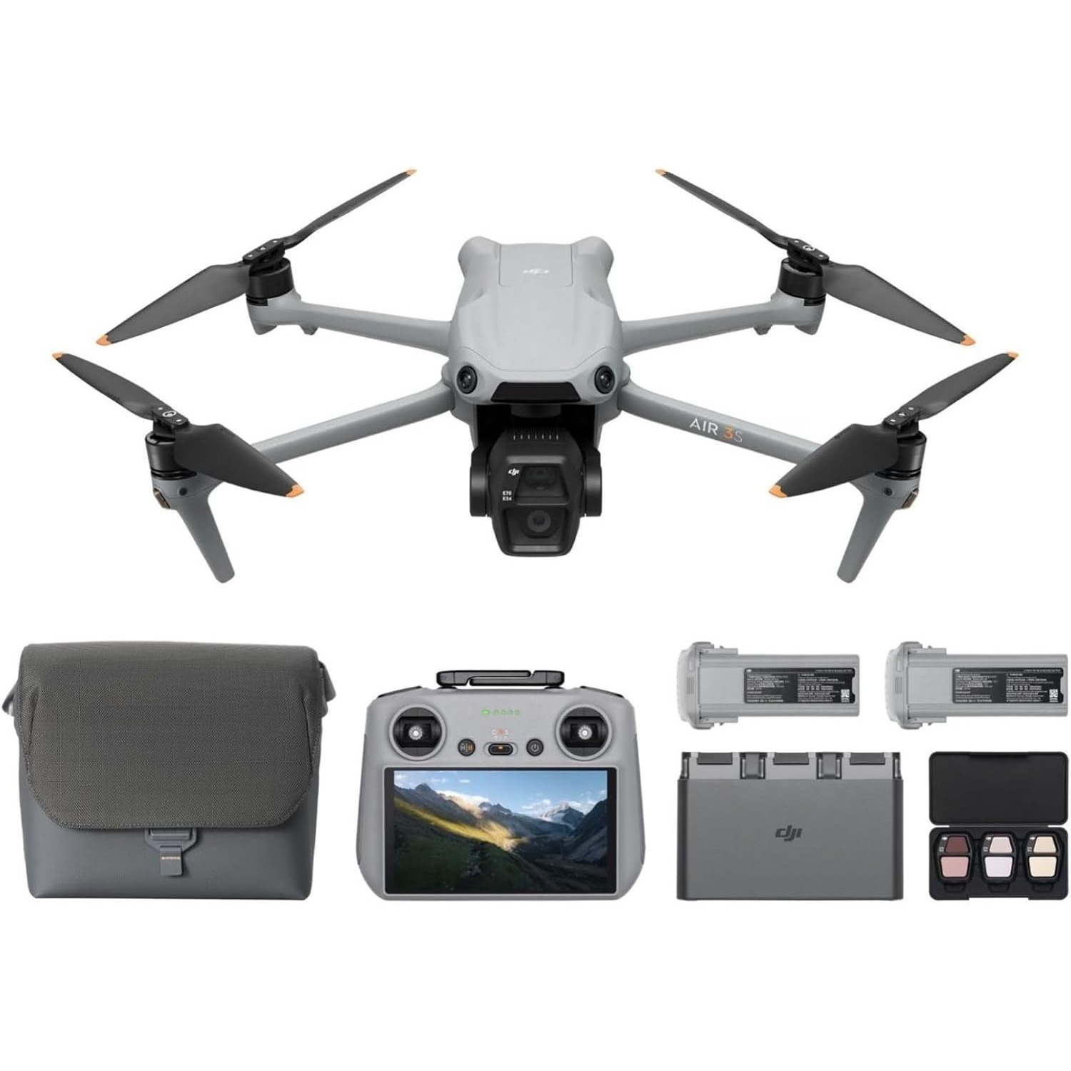 Drone Gimbal 2 Axis - DJI Air 3S Fly More Combo