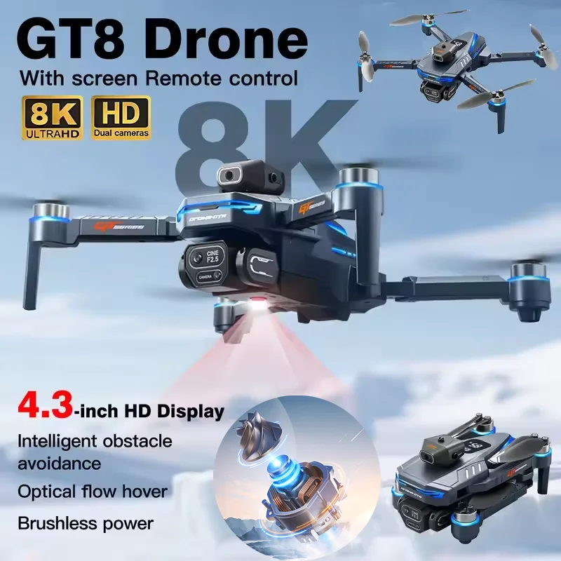 Drone Gimbal Mount - ANATEL-Zertifizierte Brandneue Drohne mit 4K Dual