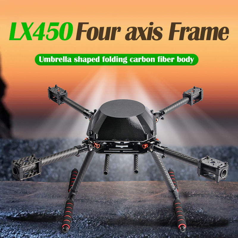 LX450 450mm Vollcarbon-Quadcop – Drone Gimbal For Mirrorless Bewertung und Preis