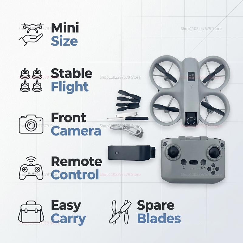 Mini-Drohne mit 8K HD-Kamera F – Drone Gimbal Brushless Bewertung und Preis