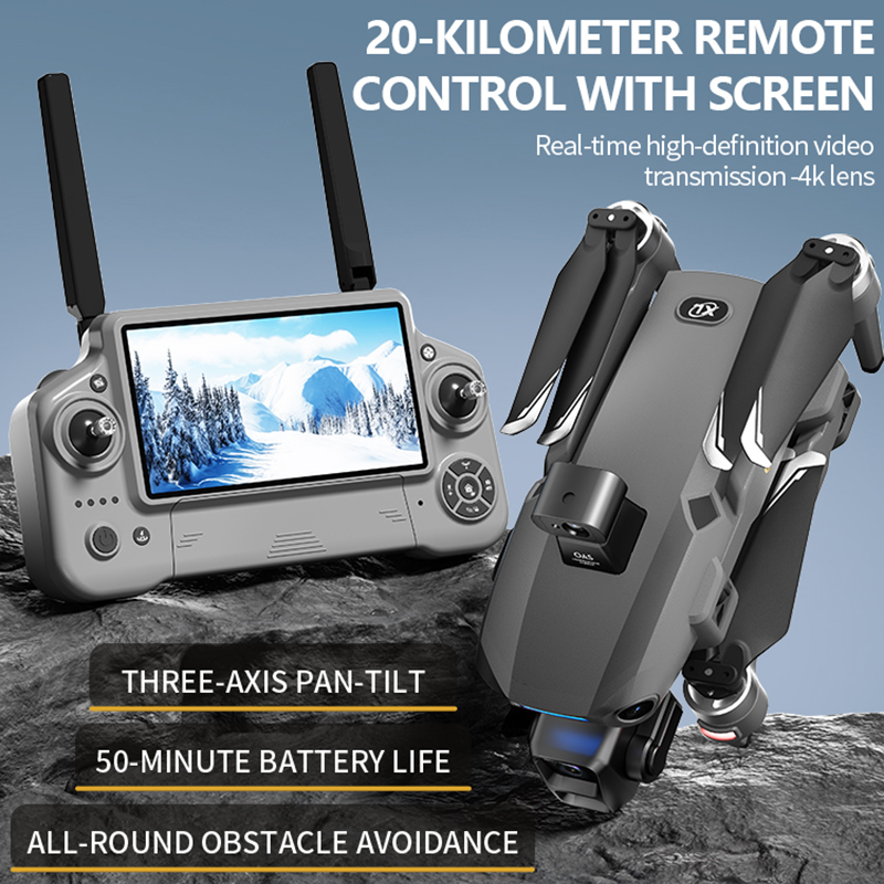 2026 Neue 8K Dual-Kamera-Drohn – Drone Gimbal Mount Bewertung und Preis