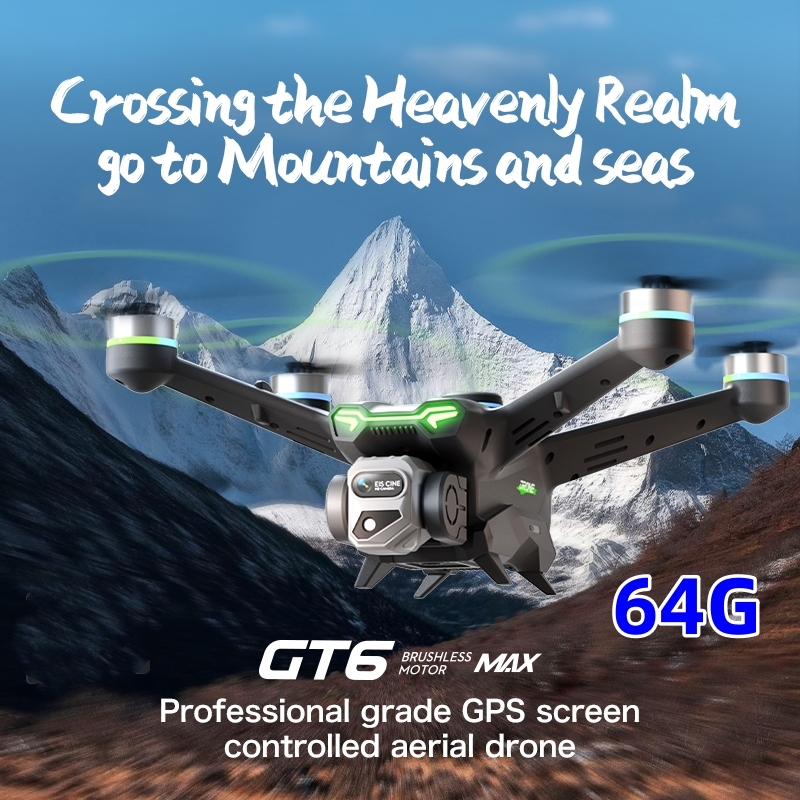 GT6 Professionelle Drohne mit  – Drone Gimbal 2 Axis Bewertung und Preis