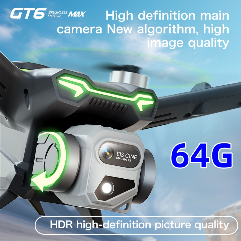 GT6 Professionelle Drohne mit  – Drone Gimbal 2 Axis Bewertung und Preis