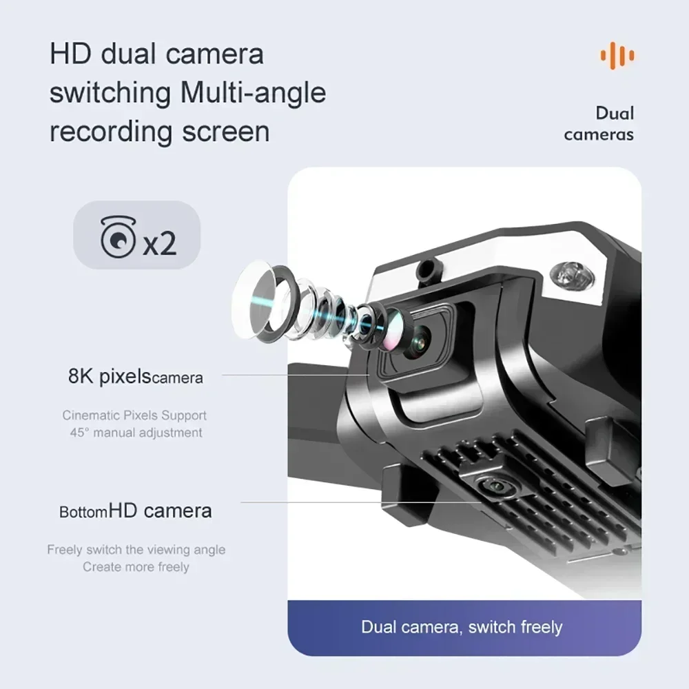 G6 Pro 8K Dual-Kamera-Drohne,  – Drone Gimbal Controller Bewertung und Preis